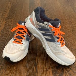 Adidas tennis shoes, size 9